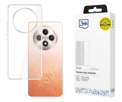 Etui / obudowa na smartfona 3mk Clear Case do OPPO Reno 12 F/Fs